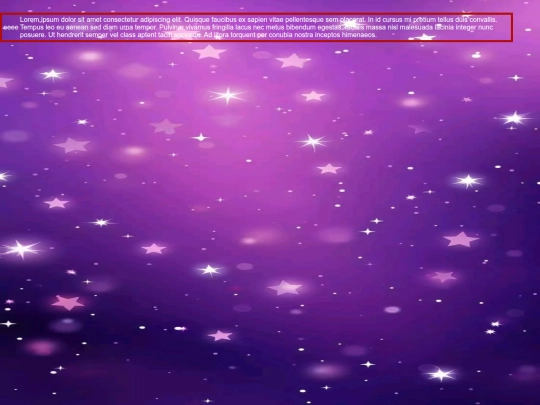 test screenshot