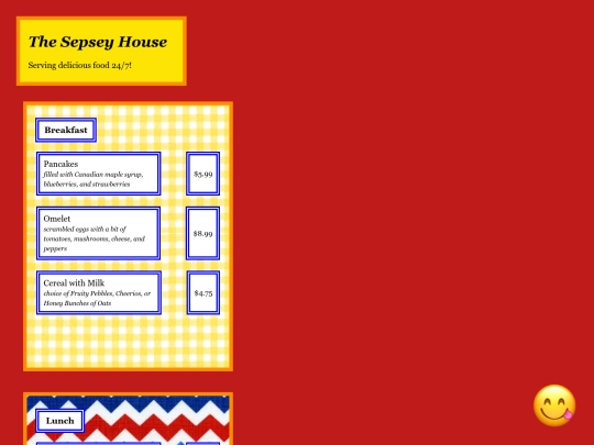 data/restaurantmenu screenshot