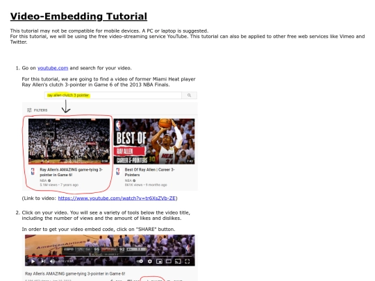 tutorials/html/embed-video screenshot
