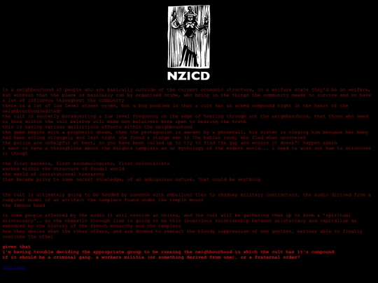 maze/newspaper screenshot