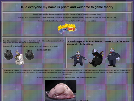 Library/WritingDesk/bottomfeederfish/fishynatureofbottomfeeders screenshot