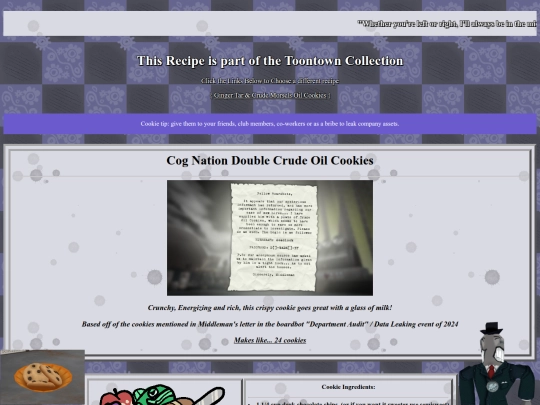RecipeBook/RecipeCards/DoubleCrudeOilCookie screenshot