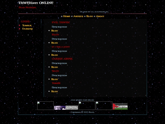 thweknet/assets/html/artists screenshot