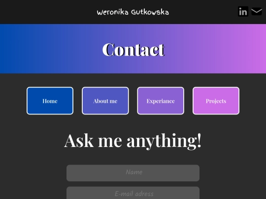 contact screenshot