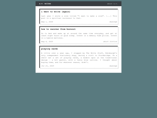 index screenshot
