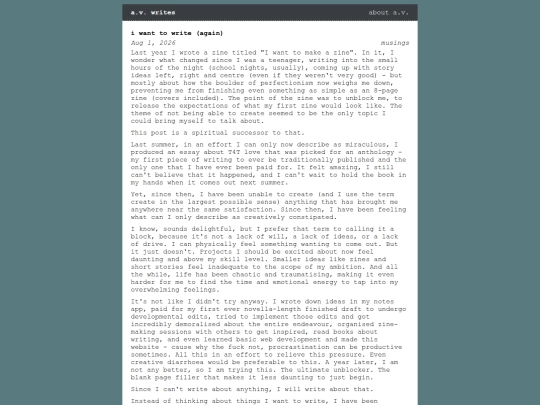musings/i-want-to-write-again screenshot