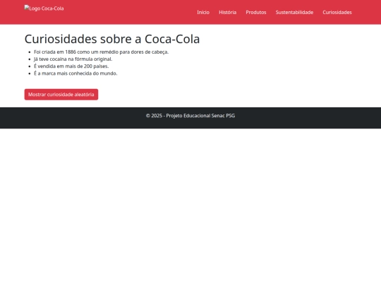 curiosidades screenshot