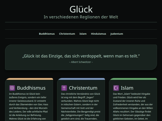 GlückRegionen screenshot