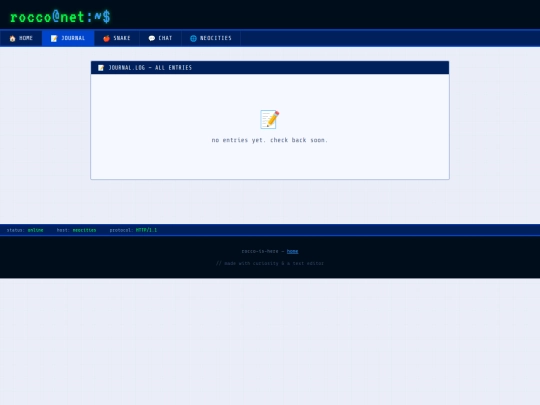 journal screenshot