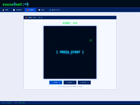 snake screenshot