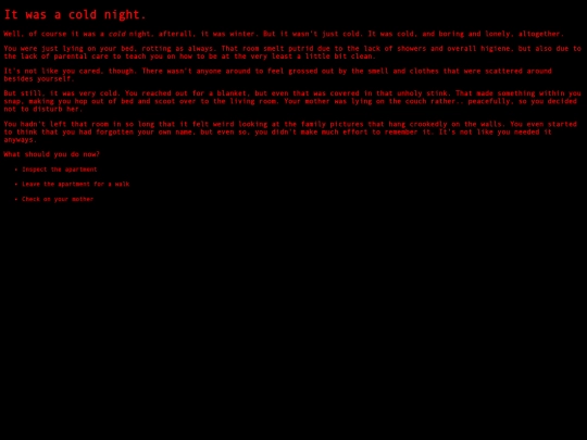 start screenshot