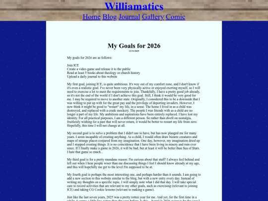 Blog/2026Goals screenshot