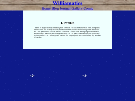 Journal/1-19-2026 screenshot