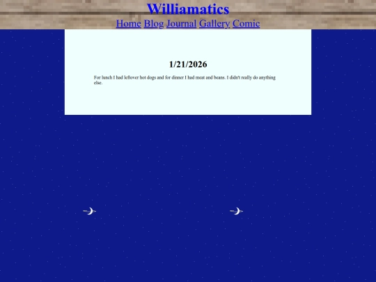 Journal/1-21-2026 screenshot