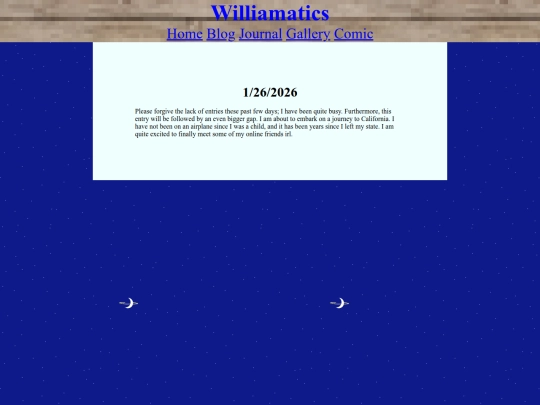 Journal/1-26-2026 screenshot