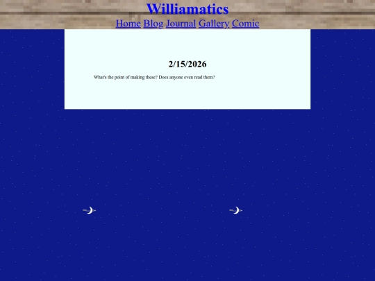 Journal/2-15-2026 screenshot