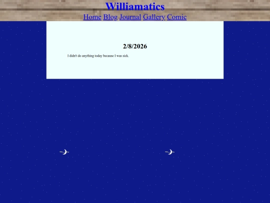 Journal/2-8-2026 screenshot