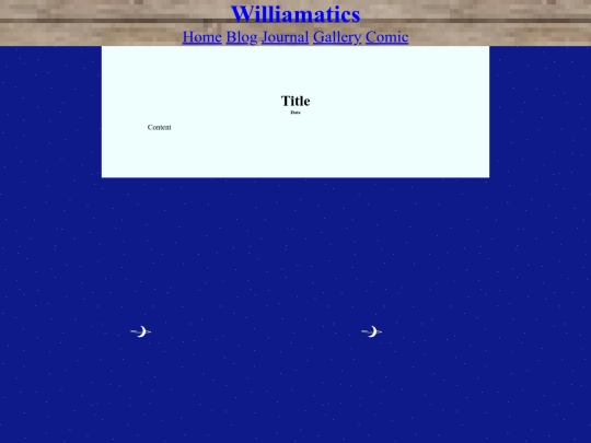 blog_template screenshot