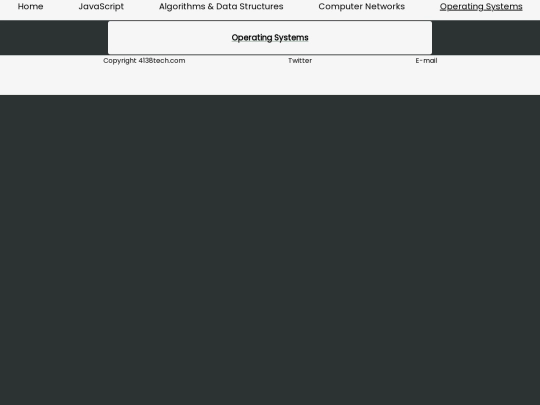 operatingsystems screenshot
