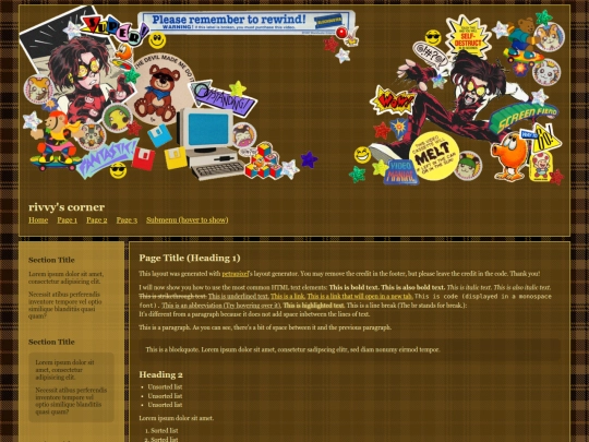 index screenshot