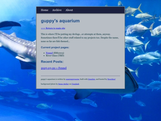 blog screenshot
