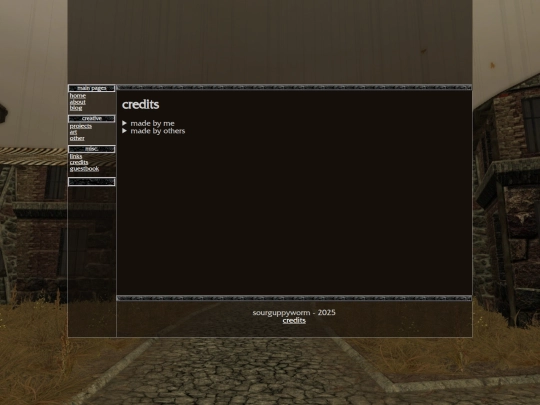 credits screenshot