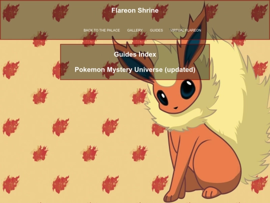 html/shrine/FlareonGuides/FlareonGuidesIndex screenshot