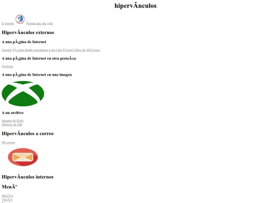 hipervinculosjony2 screenshot