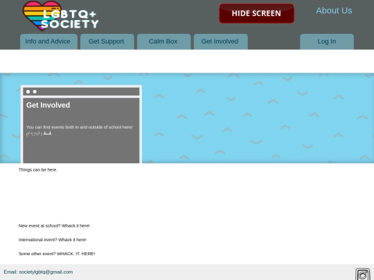 getinvolved screenshot