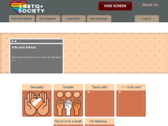 infoandadvice screenshot