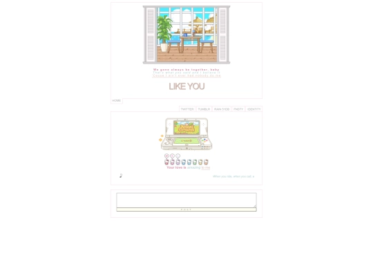 cutewebsite screenshot