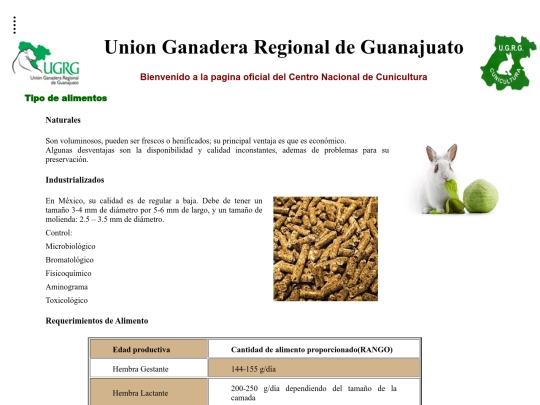 proyecto/alimentacion screenshot