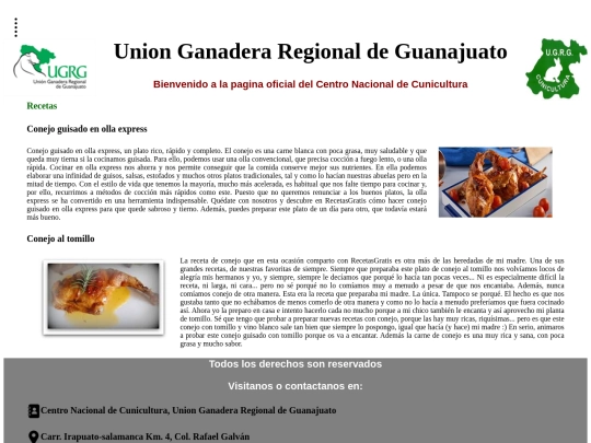 proyecto/recetas screenshot