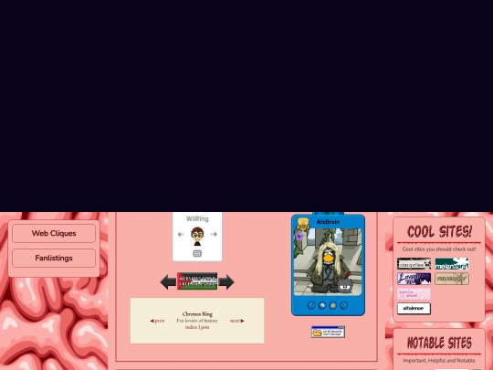 weblinks screenshot