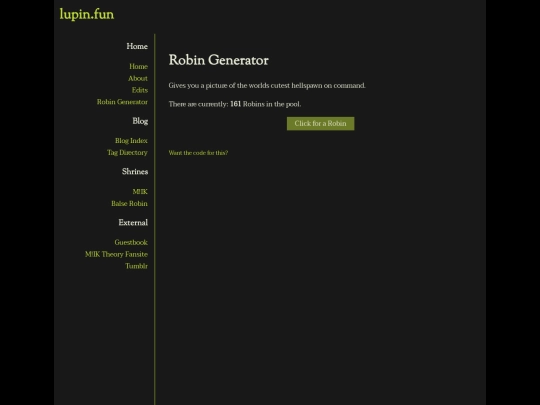 robingenerator screenshot