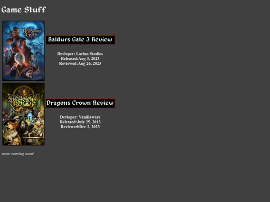 gameblog screenshot