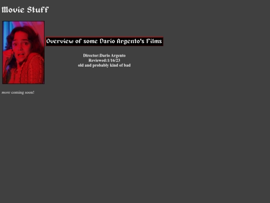 movieblog screenshot