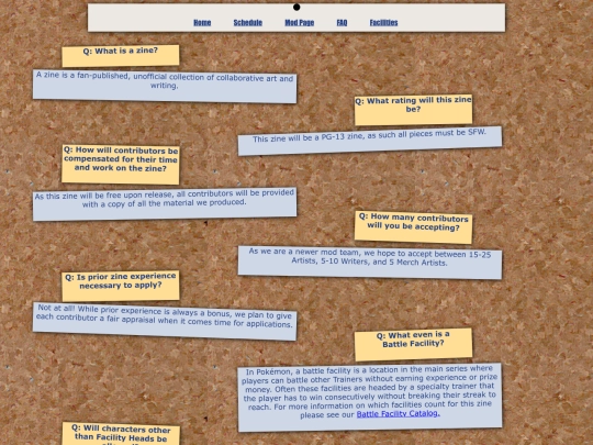 faq screenshot