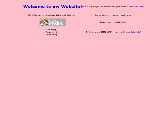 projects screenshot
