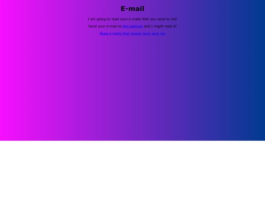 email screenshot