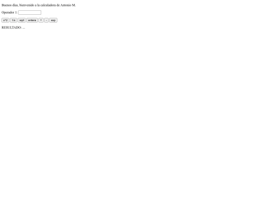 calculadora screenshot