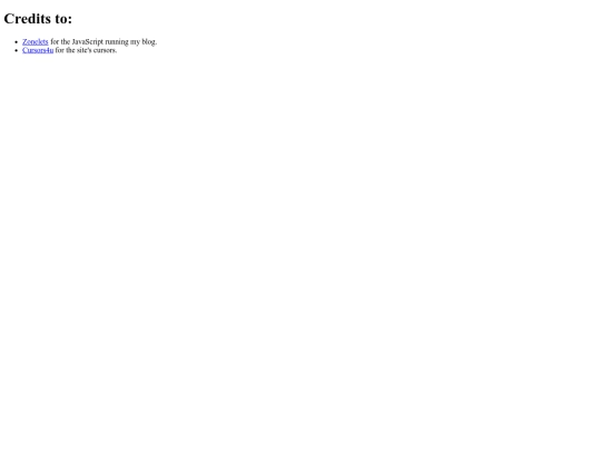 credits screenshot