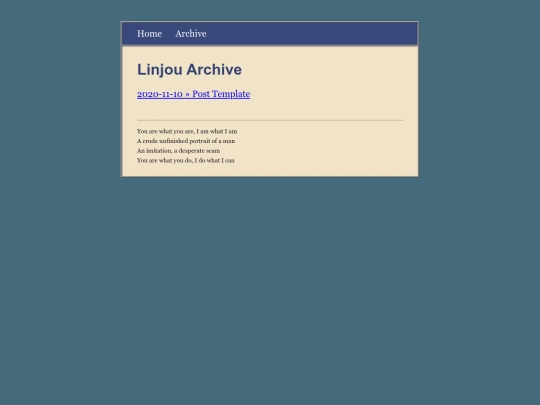 linjou/archive screenshot