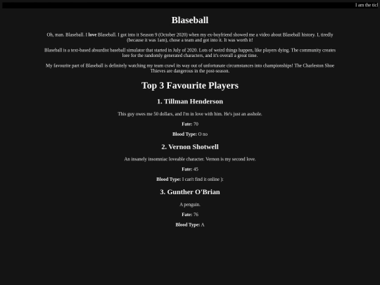 shrines/blaseball screenshot
