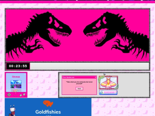 testingpage screenshot