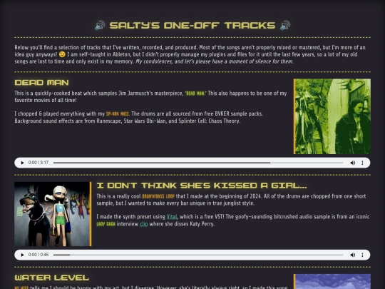 html/art/music screenshot