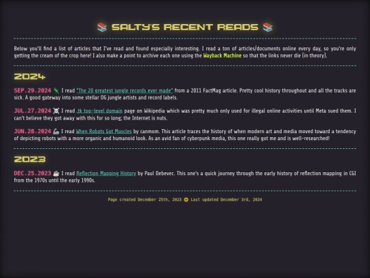html/blog/recent_reads screenshot