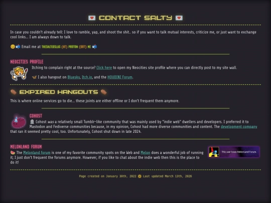 html/contact screenshot