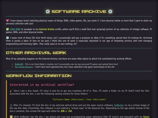html/tech/vintage-software-archive screenshot
