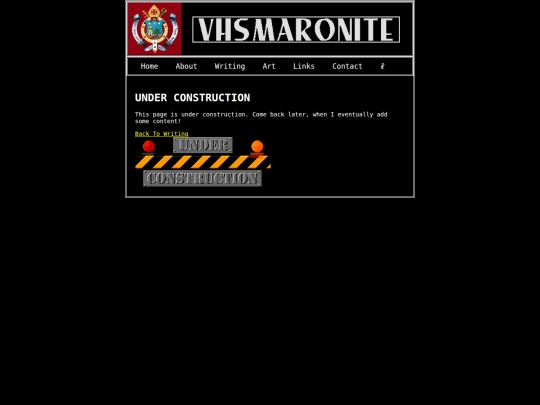 writing/books screenshot